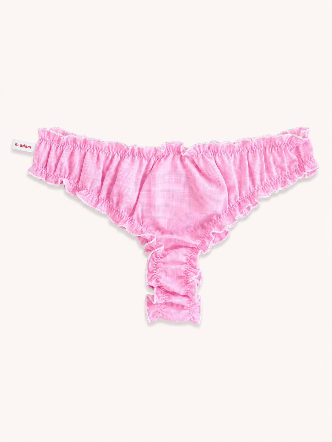 Le Tanga à Carreaux Roses