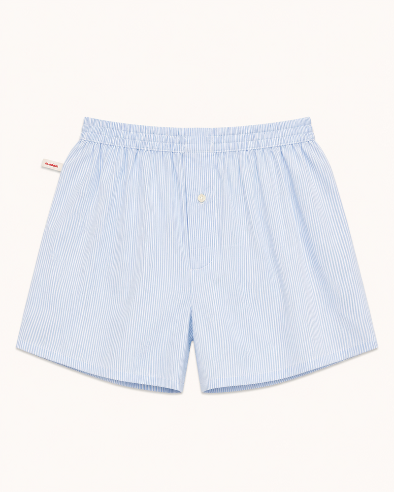 Le Parachute à rayures bleu claires