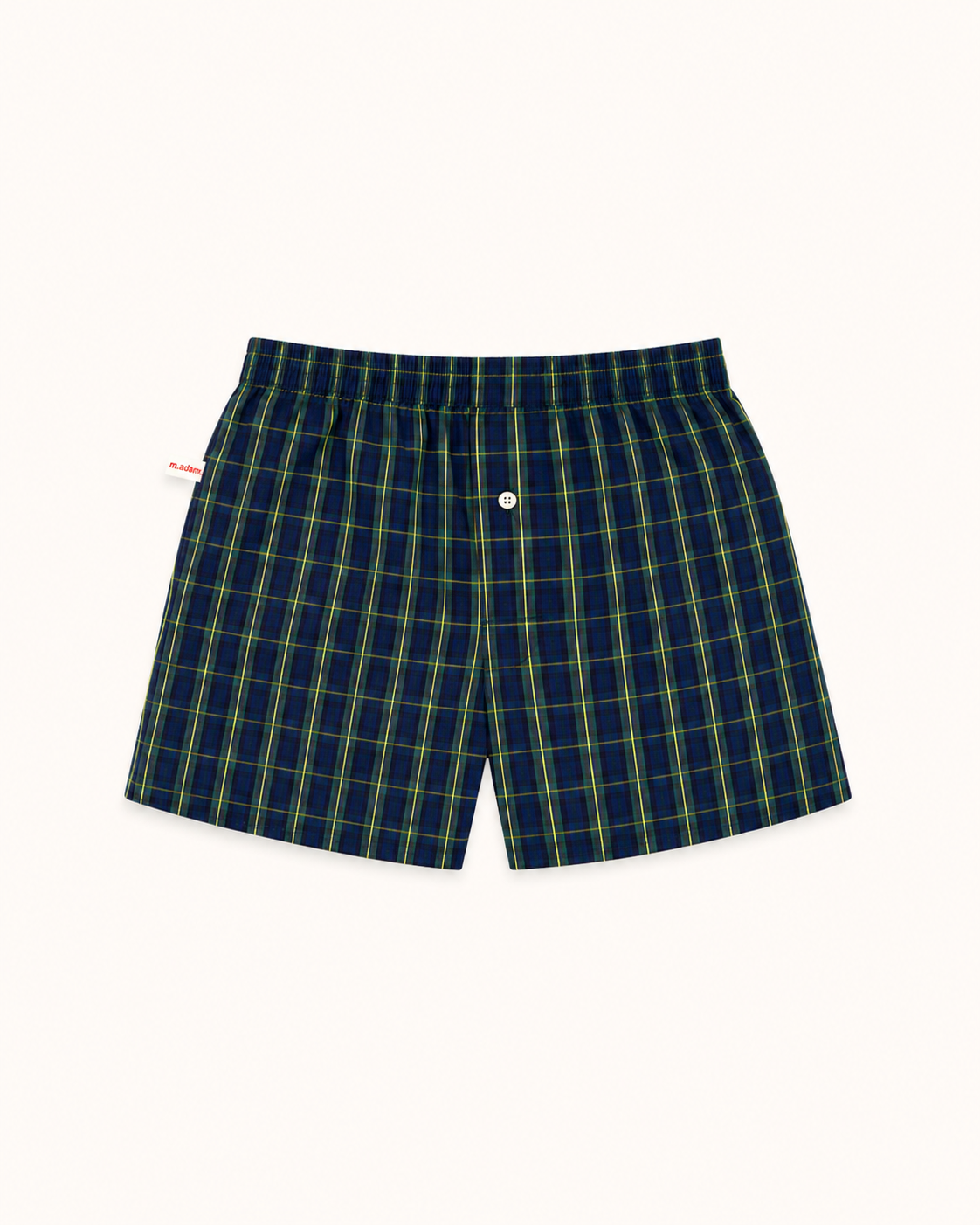 Le Parachute Tartan Bleu Marine