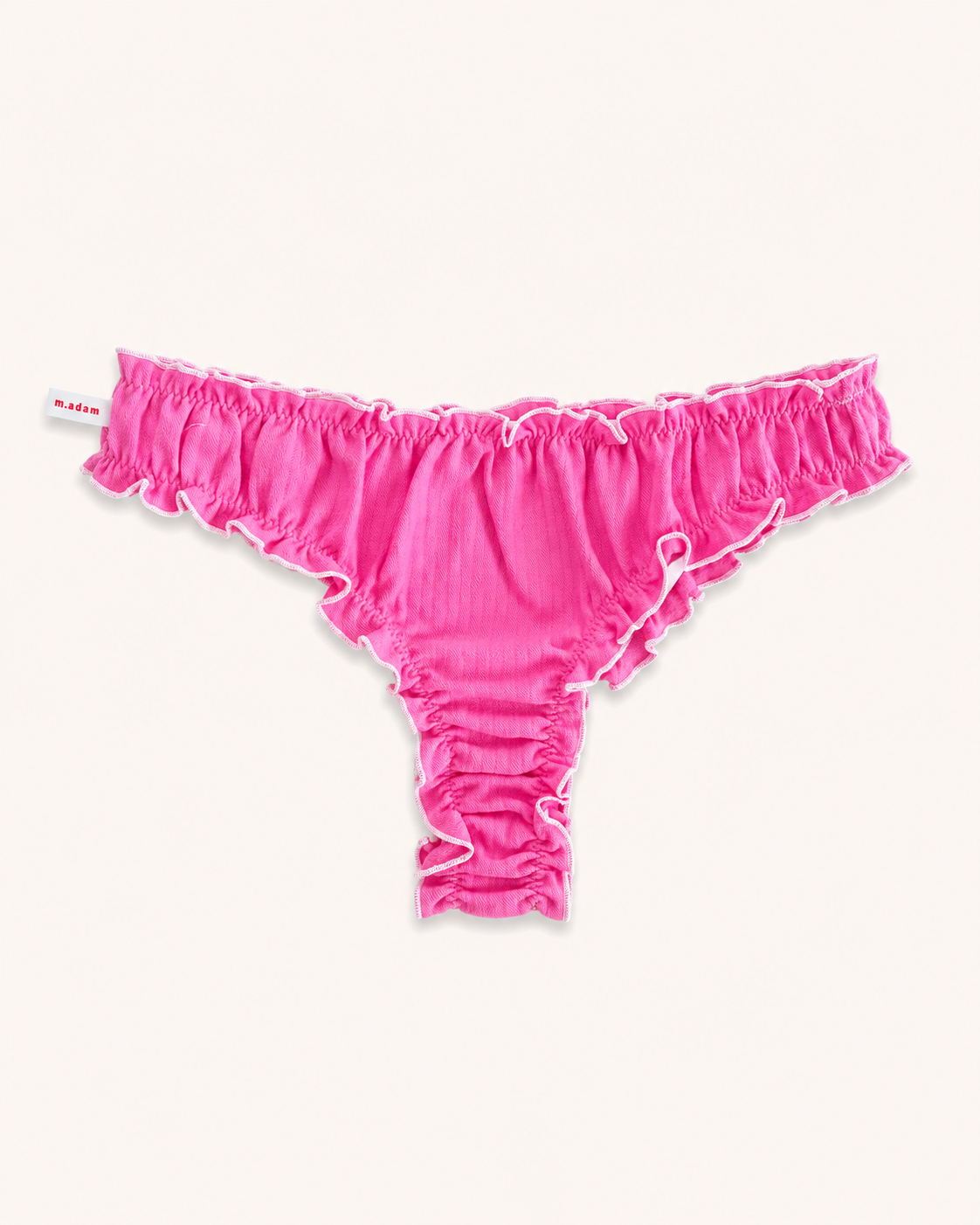 Le Tanga en gaze de coton rose