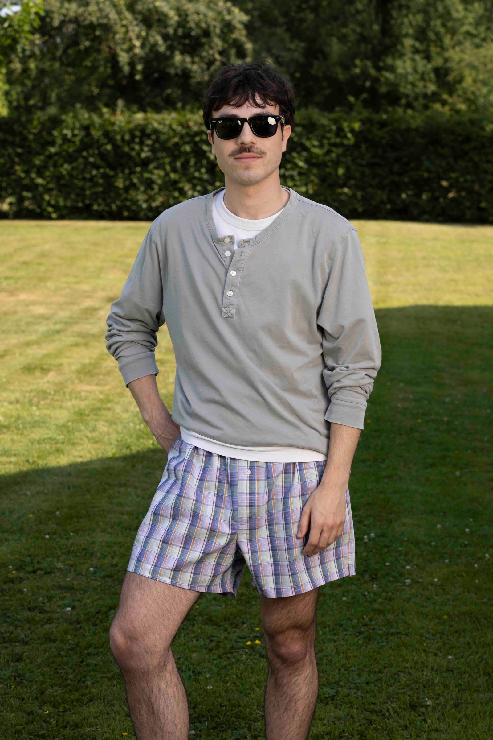 Le Parachute tartan multicolore